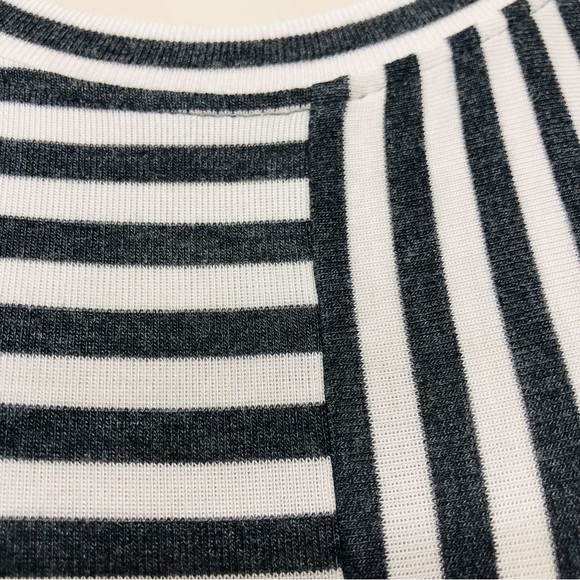 CAbi Gray White Stripe Sleeveless Top - Picture 8 of 16